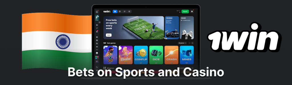 1Win India: Sports betting and online casino gaming